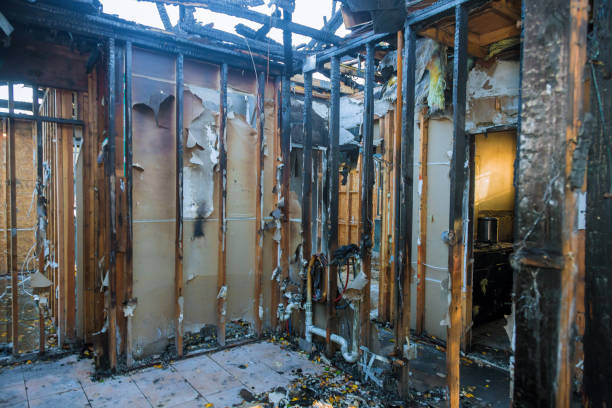 Professional Fire Damage Assessment technician working in Glenview, KY